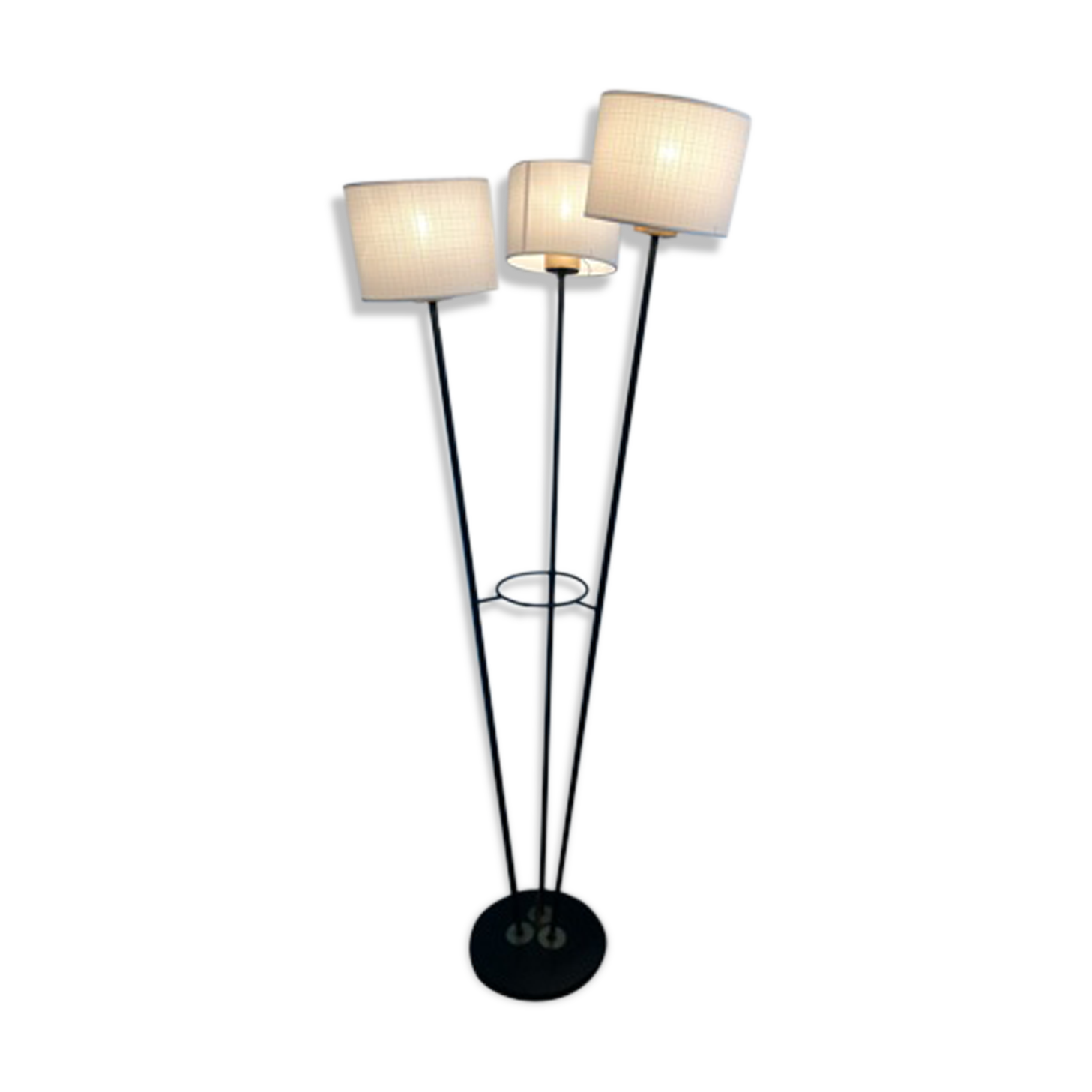 Vintage lamp 3 lights 1950