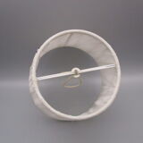 Small white vintage lampshade