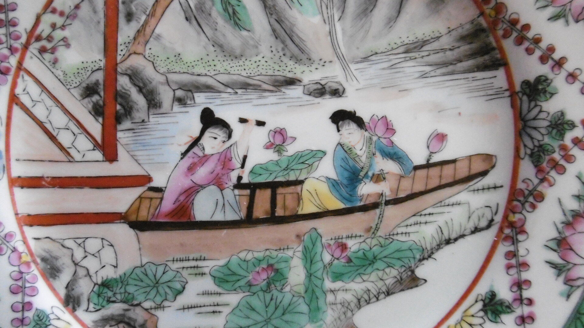 Ancient Chinese plates