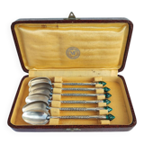 Indonesian silver teaspoons