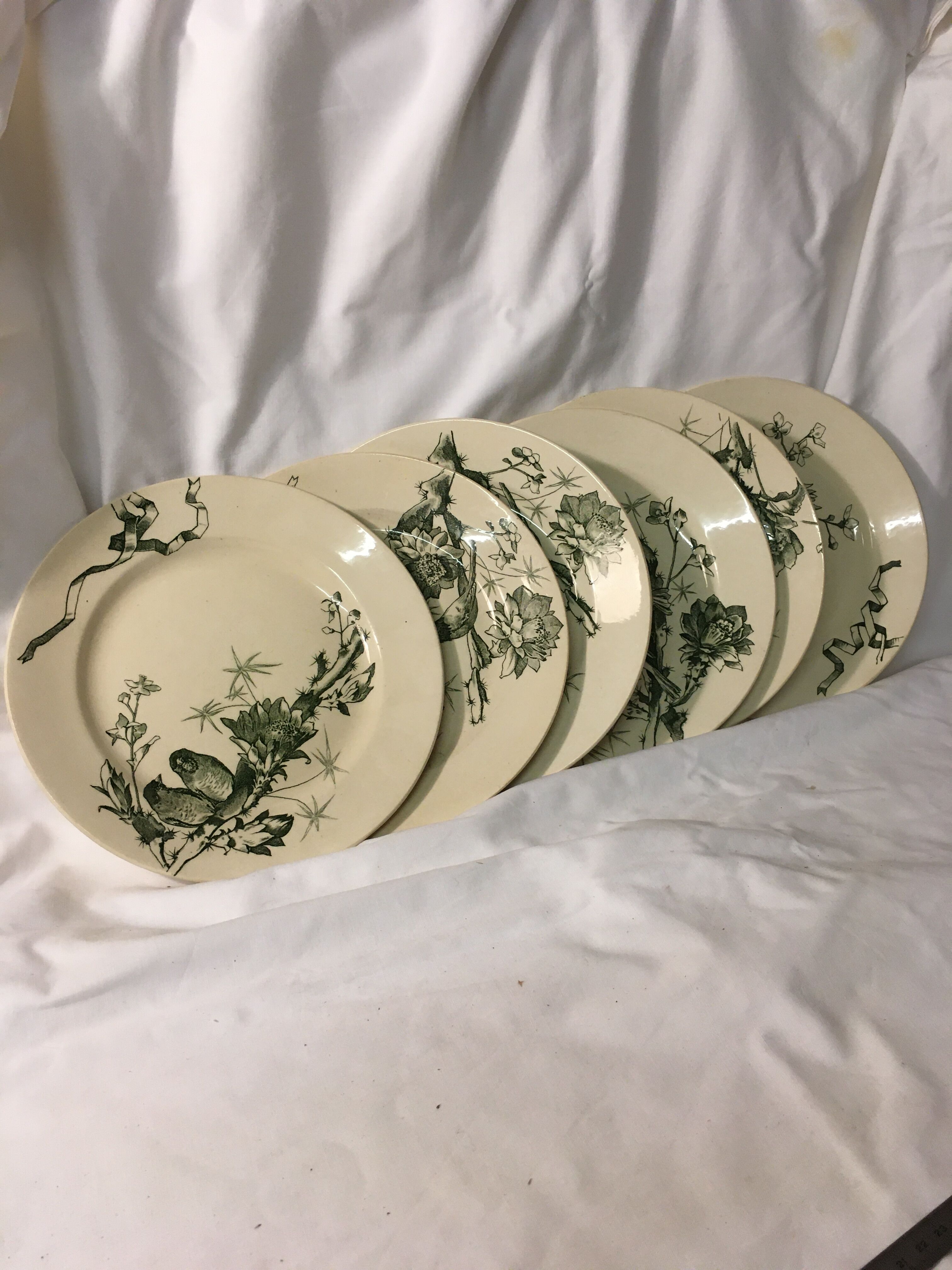 6 flat plates iron earth new Paris depot