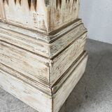 Wooden pedestal column 1900