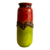 Pottery Vase  Fat Lava West Germany , 1970s