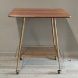 Vintage trolley gilded 1960