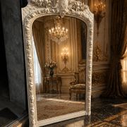 Miroir baroque en bois sculpté