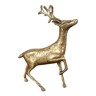 Brass deer figurine