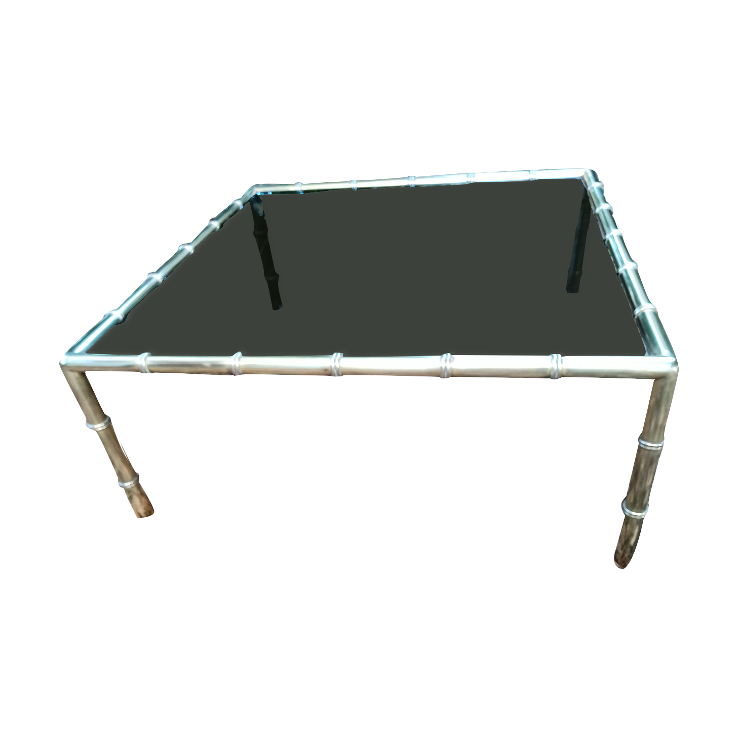 Vintage brass coffee table