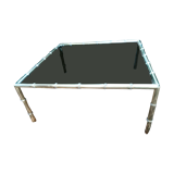 Vintage brass coffee table