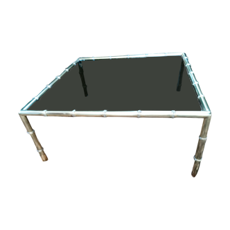 Vintage brass coffee table