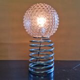Lampe de table vintage en spirale, Allemagne 1960