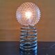 Mid century spiral table lamp, Germany 1960s