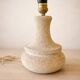 Vintage table lamp in mineral stone – 1960s/70s