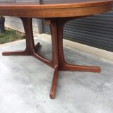 60s extensible wooden table