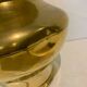 Vase with hammered copper neck XX century