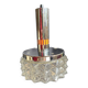 lustre, suspension RAAK en verre