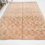 Brown beige vintage rug 325x218cm