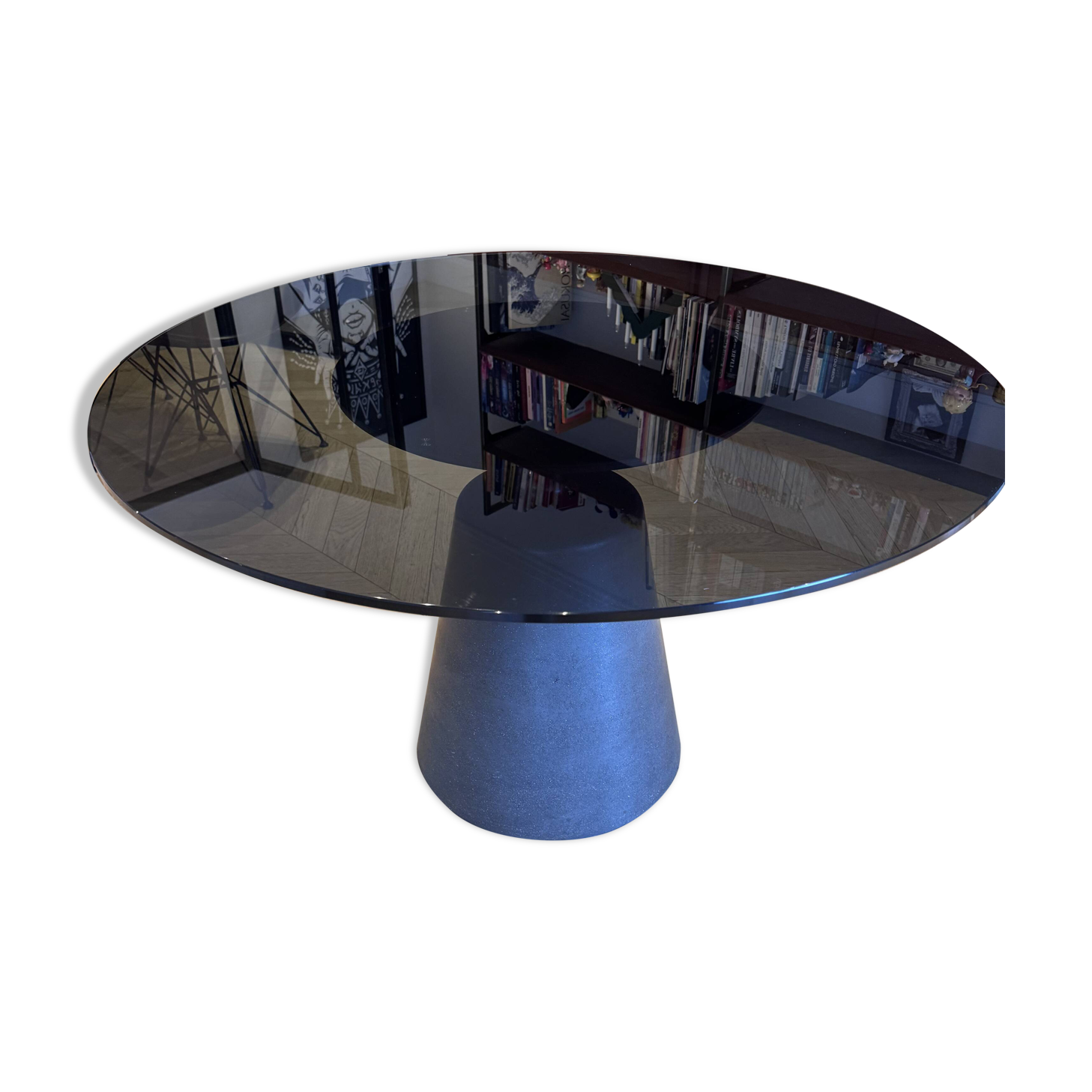 Rock table mdr italia jean marie massaud 120cm