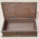 Vintage carved wooden box
