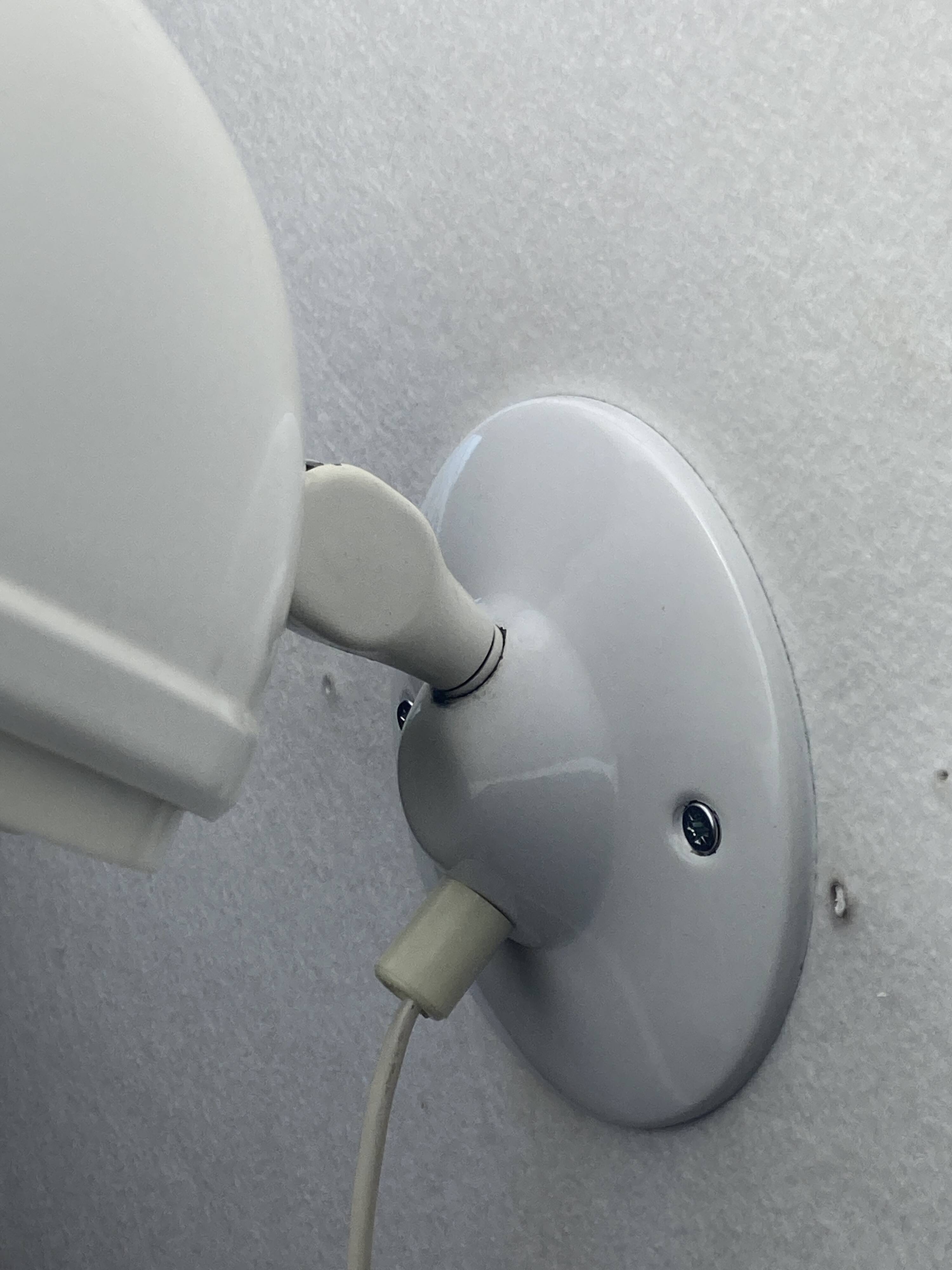 Pair Scandinavian wall sconces by Knud Christensen for ABO Randers, Denmark 1960s-1970s