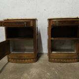 Pair of Art Deco bedside tables