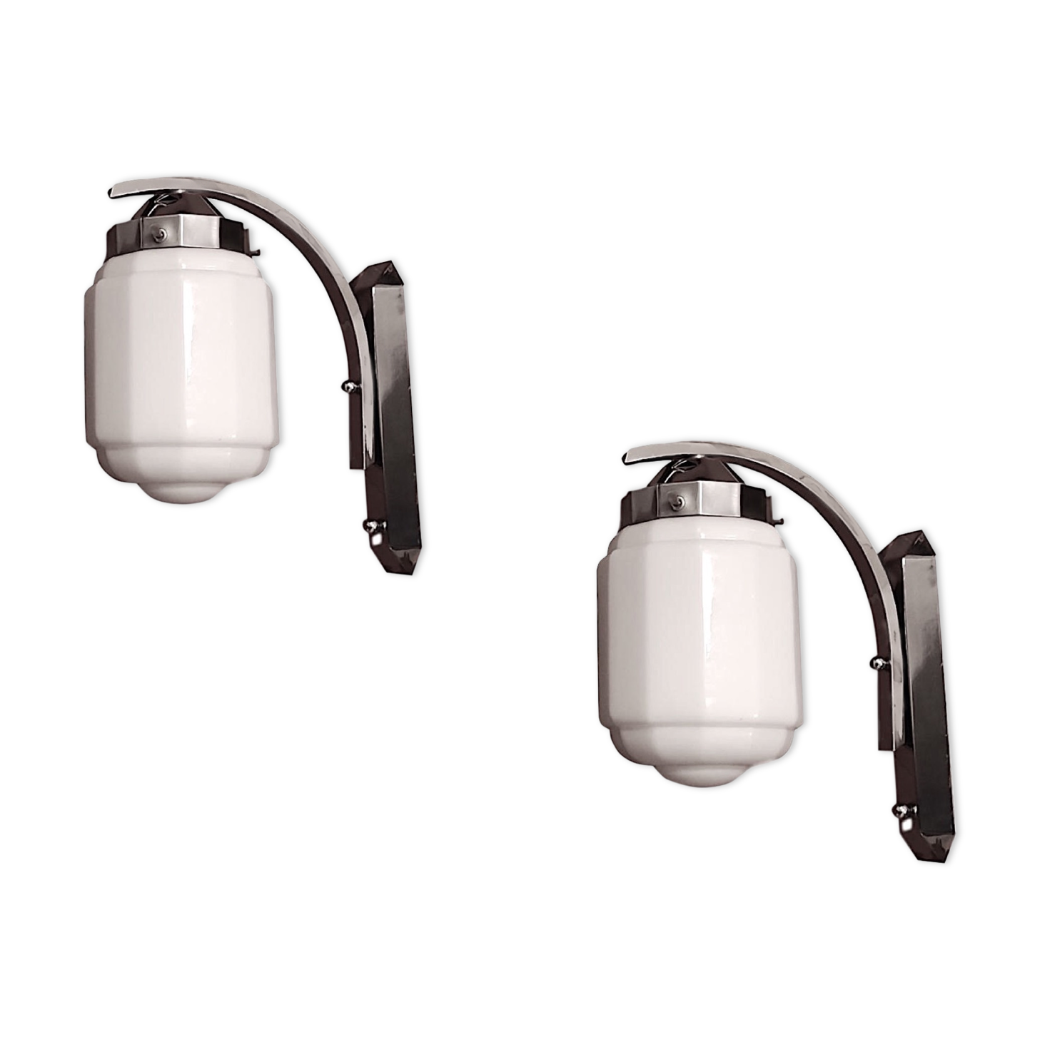 Art Deco wall lamps, 1940