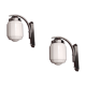 Art Deco wall lamps, 1940