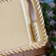 Vintage Yellow and Gold Ceramic Cheese Board