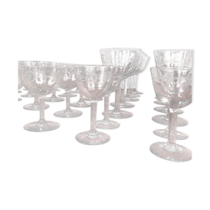 Service de verres en