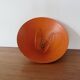 Lampe pince " champignon " orange années 60 70