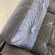 Vintage Danish Erik Jørgensen brown leather 3 seater sofa