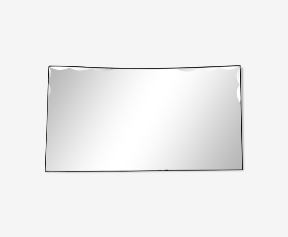 Miroir trapèze ciselé 43x23cm