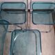 3 chaises ' Plia' de Piretti pour Castelli