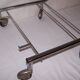 Wheeled serving table 70