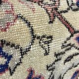 Handmade faded lumbar carpet pillow 40x60cm