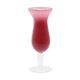 Vase en opaline rose