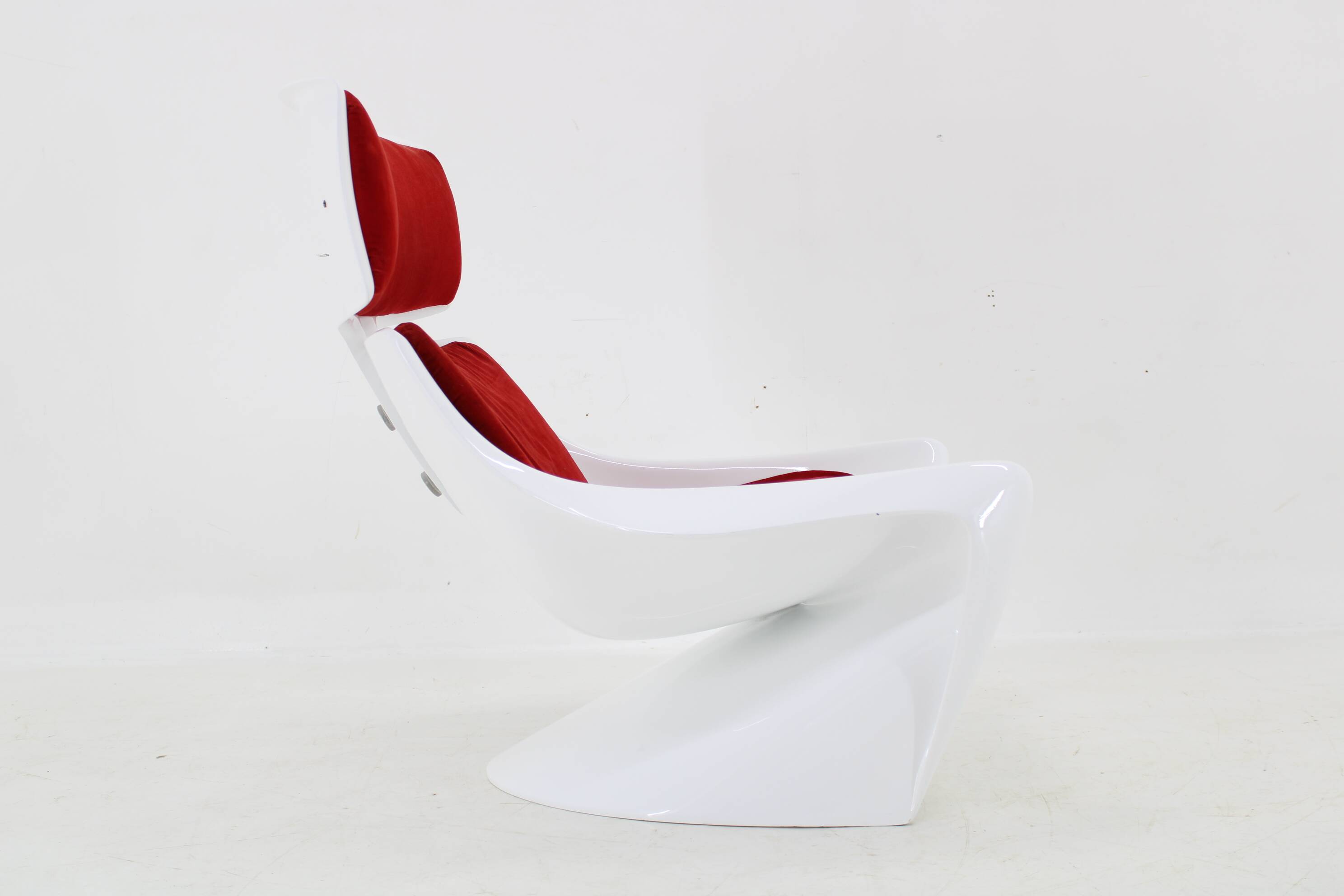 1960s Steen Ostergaard 'President' Fiberglass Lounge Chair for Cado, Denmark