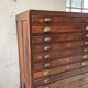 Workshop furniture printing with drawers XL oak
