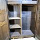 Antique solid oak wardrobe