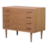 Danish Oak Chest of Drawers by Kai Kristiansen for FM Møbler, 1960s
