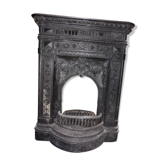 Traditional prussian black marble stove