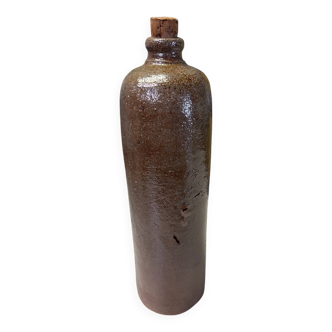 Bouteille en grès gris ancienne