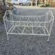 Wrought iron children's bed
