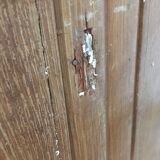 Wooden workshop counter