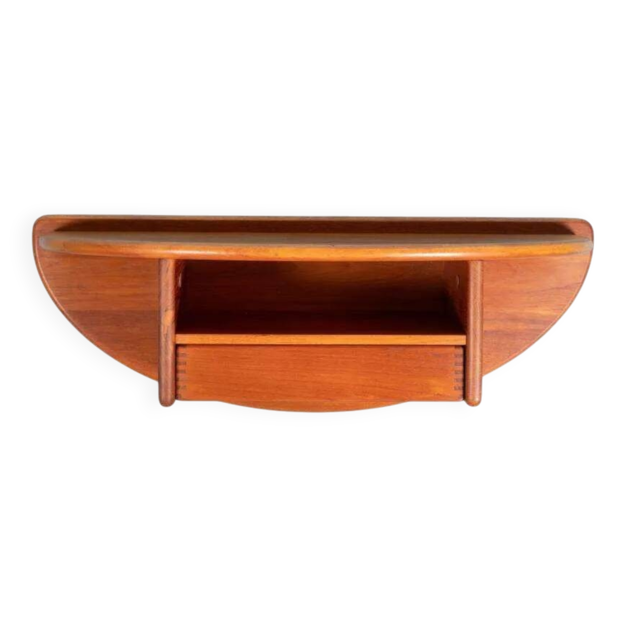 Danish design wall console in teak, Kai Kristiansen