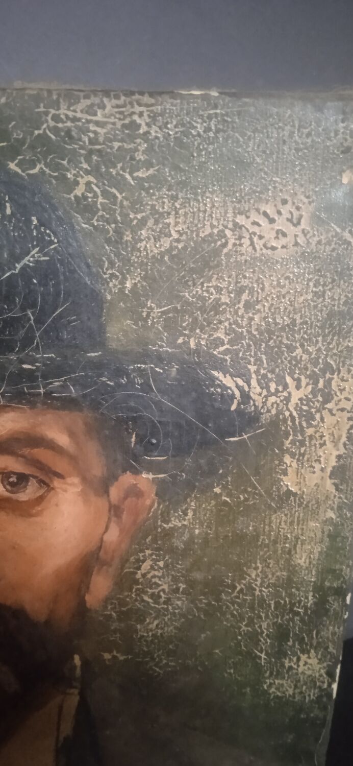 Portrait a man oil 1903