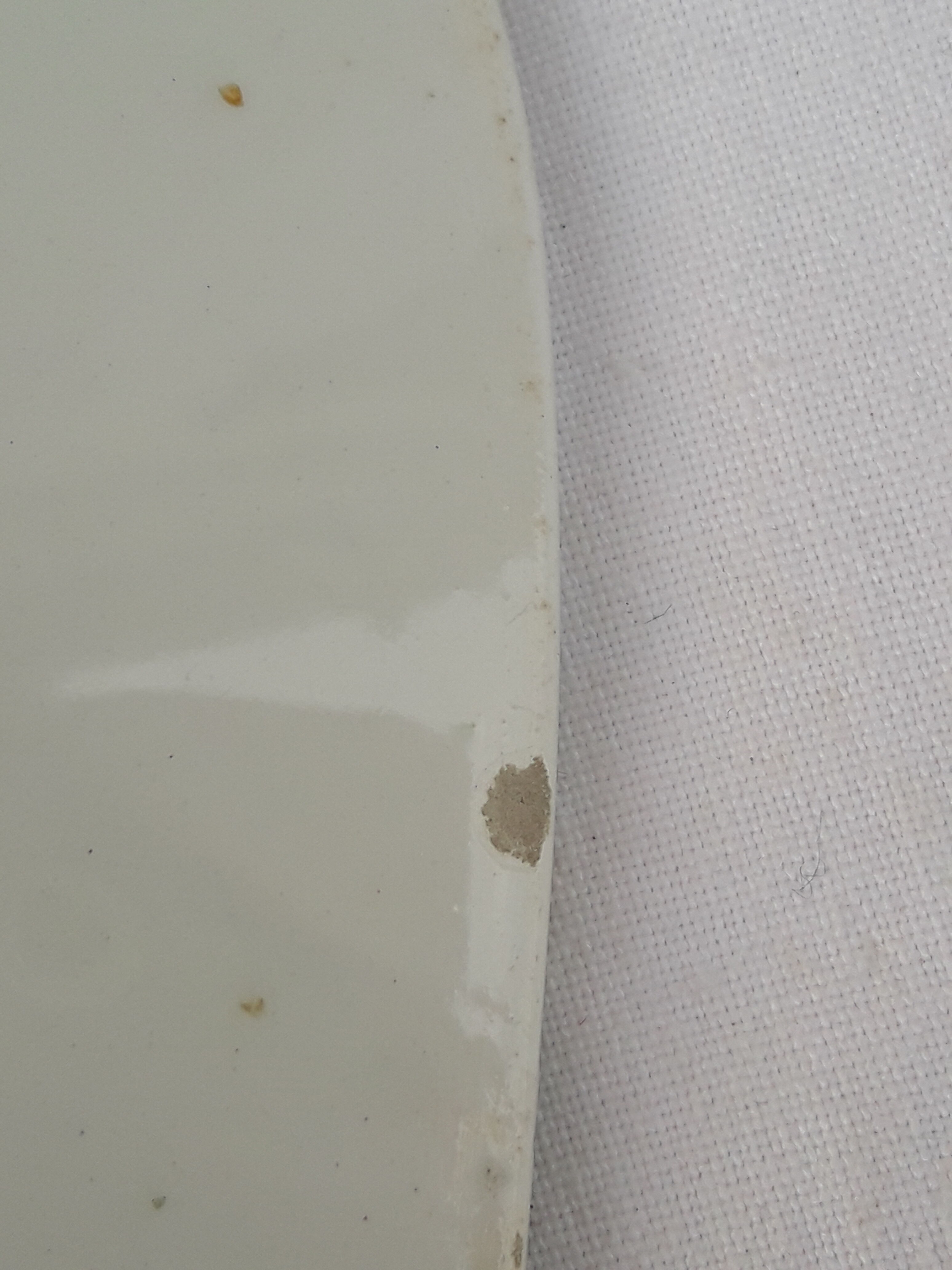 Pexonne plum pattern plate diam 19.8 cm