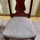 Pair of mahogany chairs circa 1900