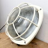 Industrial bakelite wall or ceiling light from Elektrosvit, 1980s