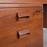 Danish teak desk by Børge Mogensen Søborg Furniture, 1960s