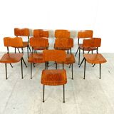 Vintage industrial dining chairs, 1960s